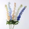 Dekorativa blommor 1PC Creative Realistic Delphinium Artificial Flower Lightweight Eco-Friendly for Restaurant