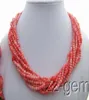 9Strds Pink Coral Collar012345678910111213145610750