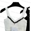 Designer women's Tshirt Early spring new fresh girl style sweet V-neck short slim fit knit camisole