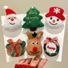 Broches Xmas broche muñeco de nieve santa claus corona de árboles de alce pasadores de dibujos animados regalos de joyería para niñas