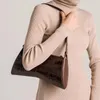 Umhängetaschen Soild Color unregelmäßige Unterarmtasche trendy hochwertige Lederdesigner Handtaschen Frauen Bolsa de Hombro