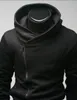 Qltrade_3 Hot Sales Heren Zip Slim ontworpen Hoodie Jacket Ins Black Top Coat9045147