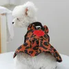 Appareils pour chiens 1pc Pet Spring and Automne Léopard Match Strap Princess Robe avec cordon boucle pour petits chiens moyens