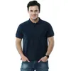 Męskie koszule polo Summe Szybkie suche koszulki z krótkim rękawem męskie bawełniane poliestr camisa masaluina blusas tops 240430