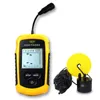 100 m tragbare Sonar LCD -Fischfinder Angelwerkzeuge Echo Sounder Fishing Finder mit Eisfischköderhaken und Fischrollenbeutel 240422