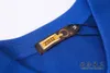 Men Polos Summer Silk Alligator Zipper Zilli Kort ärm T-shirts Black Sky Blue