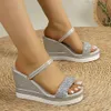 Femmes designers High pour les glissades Talons Talons Summer Shoes Platform Sandals Outdoor Slippers 240428 421 Platm
