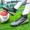 Scarpe da calcio da uomo morbido tffg stivali da calcio traspirabili sneaker da allenamento in erba non slip sneaker da esterno