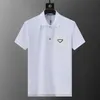 5A 2024 MENS Polo Shirt Designer Polos Derts for Man Fashion Focus Exterbroidery Snake Garter Breiting Pattern Clothing Tee Black White Mens T Shirt 01