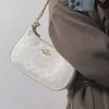 حقائب حقائب المطبوعة سلسلة Mahjong bag Zipper Olter Olay New Teri Glacier White Delderarm