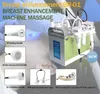 Bärbar smal utrustning Bröstförstoringsmaskin för bröstskinkan Förstora med 24 vakuumpumpbröstförstärkare Massager DHL
