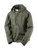 USN Wet Weather Parka Vintage Deck Jacke Pullover Schnürung WW2 Uniform Herren Navy Military Kapuze -Jacke Outwear Armee 2011234478160