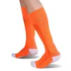 Socks Strumpfkompressionsstrümpfe Stretchdruck Nylon-Krampfader-Strumpfbein-Erleichterung Schmerz KN hohe Stützhöhe-hohe Dropship Y240504