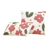 Pillow Embroidered Pillowcase With Cover Simple Stitching Living Room Sofa Modern And