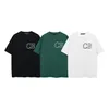 T-shirts masculins Cole Buxton T-shirts short pour hommes shorts femmes Green gris blanc t-shirt mascules femmes slogan classique