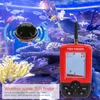 Smart tragbarer Tiefenfischfinder mit 100 m drahtlosen Sonarsensor Echo Sounds Fishfinder für das Salzwasser des Sees am See 240422