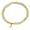 BANGLE FASHIO Cinese stile cinese perle in vetro naturale per perle braccialetto vintage fatte a mano femminile regalo femminile