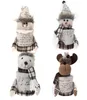 Décorations de Noël en peluche Santa Claus Snowman Boxs Gift Kids Candy Jar Bottle Decoration Party Favors Year Decor19826904