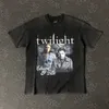 Frog Drift Fashion Streetwear Caracteres gráficos de algodão impresso roupas vintage de camisetas casuais soltas camiseta para homens unissex 240425