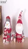 Kerstcadeau Doos Candy Box Santa Claus Sneeuwman Plush Doll Ornament Christmas Desktop Decoration Sieraden Kids Gifts96793777678090