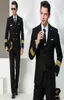 Men039s Tracksuits Highend Aviation SlimFit Captain Uniforms Male Air Junior Pilot Suits4089019