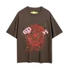 Designers T Shirts MENS DOMENS SVART VIT OCH PINK TOPS TEE MAN S Fashion Mönster Design Luxury Clothing T Shirt Clothes