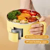 Dîner WorthBuy Portable Noodle Bowl 304 Boîte à lunch en acier inoxydable pour enfants Récipient de rangement scellé de grande capacité