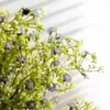Fiori decorativi autunno gypsophila artificiale fiore decorazione decorazione tavolo decorazione pianta casa per matrimoni feste di plastica composizione falsa