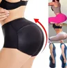 Pantaloni di sollevatura shaper da donna Bum Shaper Boyshorts Slip di bottino finto Assunzione imbottita mutandine invisibili senza soluzione di continuità del corpo senza cuciture