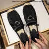 prades skor p pradshoes märkesvaror kvinnor triangel casual skor platt espadrilles strass kristall utsmyckad loafer fiskare sko sandaler halm sula duk snea