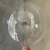 Pre Stretched Bobo Balloon Transparent Clear Bubble Ball Big Stopping Wedding Birthday Led Glowinig Party Supplies 10-36in 240430