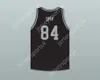 Custom Nay Youth/Kids DMX 84 Rough Ryders Black Basketball Jersey 3 Top Snatched S-6xl
