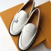 New plain loafers, round toe British style small genuine leather single shoes, comfortable and versatile, lightweight to wear with just one foot