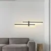 Wandlampen Minimalistische Led Lamp Art Deco Parlor eetkamer verlichting Aisle slaapkamerwinkel SCONCES Zwart Wit aluminium druppel