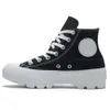 Chaussures en toile de créateurs pour femmes chaussures de course classiques chucks sneaker plate-forme chaussure triple noir blanc haut masses féminine sport stars sneakers