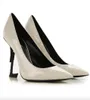 22SS Luxury Brands Designer Sandal Women Women High Heels Sandals Pumps Opyum 110 мм белая подлинная кожаная насос заостренная кожа.