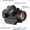 2MOA Red Dot Vight 1x20 mm Odruchu Wodoodporny wstrząsy odporny na mgły czerwony zakres kropki z 1-calowym mocowaniem pionowym