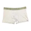 Underpants M -2xl Brindável CottonShorts Letas elásticas Logotipo da cintura Men's Underwear 3D Bolsa Boxer