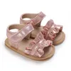 Sandals Fashion 0-18m neonati neonati simpatici Summer Sole Sole Princess Scarpe Anti Slip First Step Walking H240504