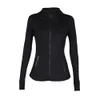 chaqueta de diseño ropa atlética stand chaqueta de cuello mujer corriendo deportivo chicas gimnasia gimnasia tops apretado top rápido ajuste de entrenamiento femenino