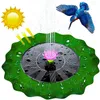 Décorations de jardin Pool de paysage solaire Solaire Portable SUMPARTEMENT PORTABLE 6 FAUCHES DE SPÉRITÉ D'EAU DÉCOR