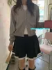 Dames shorts Kusahiki zomer kanten lagere patchwork Koreaans veelzijdig casual voor vrouwen pittig meisje elastische taille wijd been korte mujer