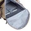 Rucksack großer Kapazität Mann Reisen Tasche Bergsteige Männer Taschen Leinwand Eimer Schulter solide weiche Griff Mode Mode