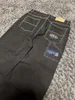 Y2K Jeans Koreanische Version Trendy Straight Fit Hosen Männer Baggy Goth Inco Skater Vintage Cargo Stickerei Harajuku 240426