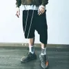 Men Harem Pants Hip Hop Tousers Short Trendy Loose Solid Streetwear Sweatpant Fashion Summer Jogger Cargo Male 240429