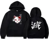 Anime pullover bluza Kobiety mężczyzn Mężczyźni Tanjiro Kamado z kapturem HARAJUKU KIMETSU NO YAIBA SUDADERA T2007165557347