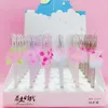 24pcs Cherry Blossom Pink Girl Heart Full Needle Neutral Pen Jelly Cute Black Water Net Red Creative Stationery