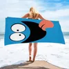 Funny Emotes Beach Towel Poncho Summer Bathing Towels Cover-ups Quick Dry Sand Free Yoga Spa Gym Pool