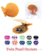 Intero 2020 nuovo guscio rosso 27 colori rotondo akoya 67mm gemelli perle oysters decorazioni per gioielli decorazioni per imballaggio aspirapolvere regalo surp3372911