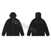 Diseñador Hombres Trapstar Jacket Sportswear Breakbreaker-Black Borded Letters Bordado Protección solar de la cremallera Eu Tamaño S-XL